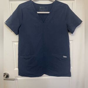 Figs Casma Night Sky Small Scrub Top